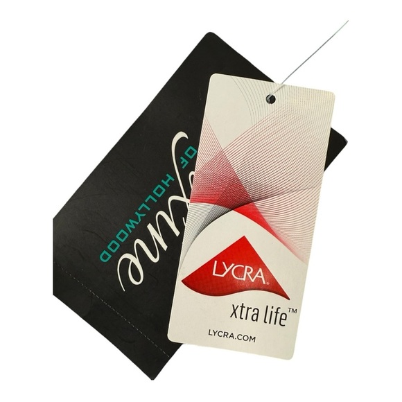 Maxine of Hollywood LEAF A PEEL Bandeau Blouson Tie Waist Tankini Swim Top NEW - Picture 12 of 16